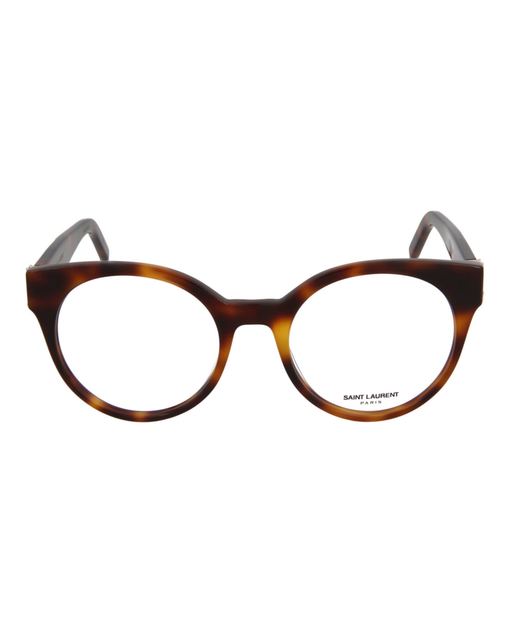 saint laurent round acetate optical glasses