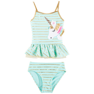 unicorn bathing suit 4t