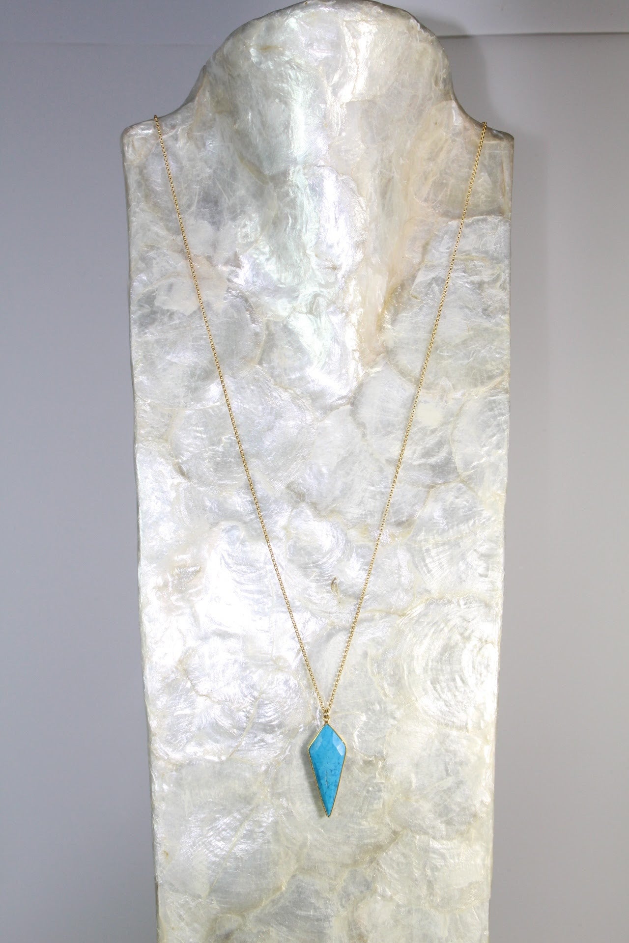 Charlie Turquoise Point Necklace