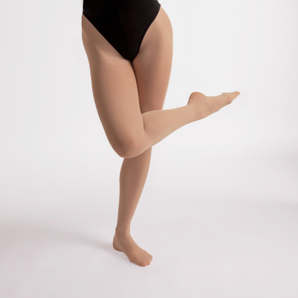 SILKY Dance Footless Jazz Tights 60 Denier Black Adult Sizes - Small