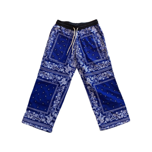 Solid Light Blue Paisley Pants – RCNSTRCT studio