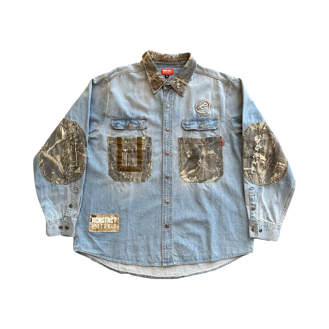 Tree Pocket Denim Shirt / RCNSTRCT SS24
