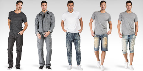 Level 7 Men's Zipper Pocket Relaxed Straight leg Coated Black Jeans Premium  Denim – Level 7 Jeans