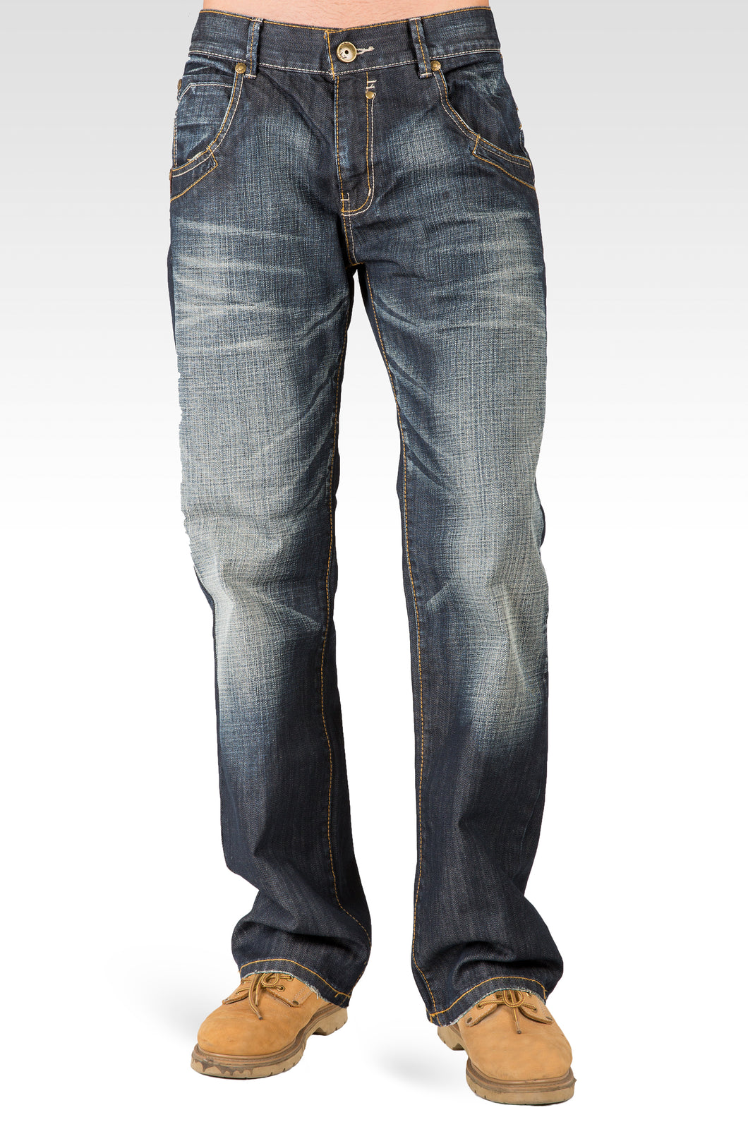 men's relaxed bootcut jeans