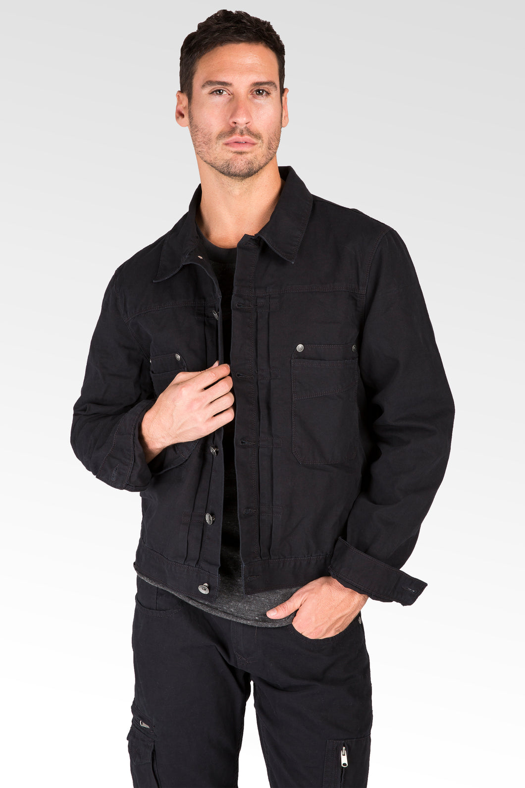 cotton canvas jacket mens