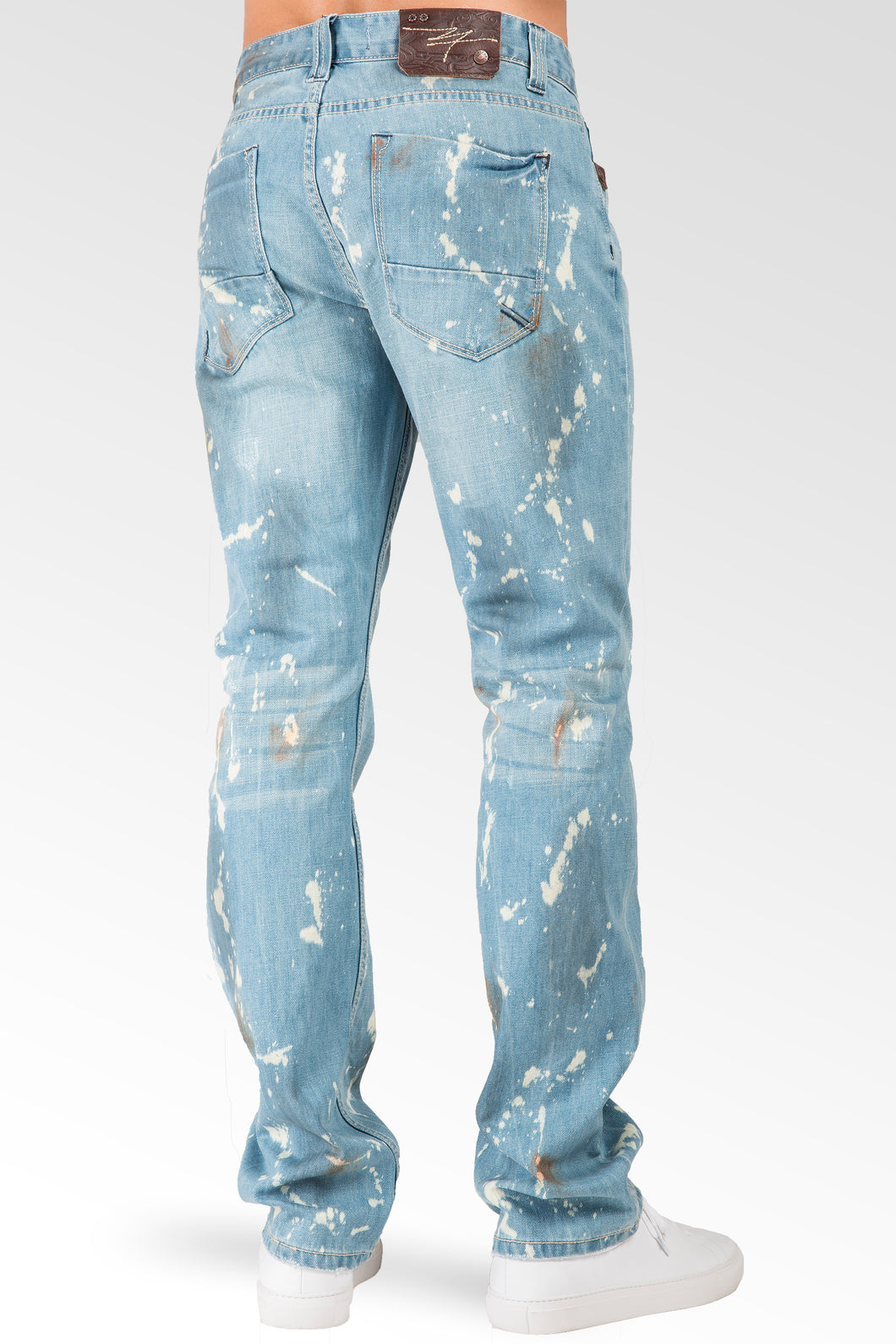 light bleached jeans