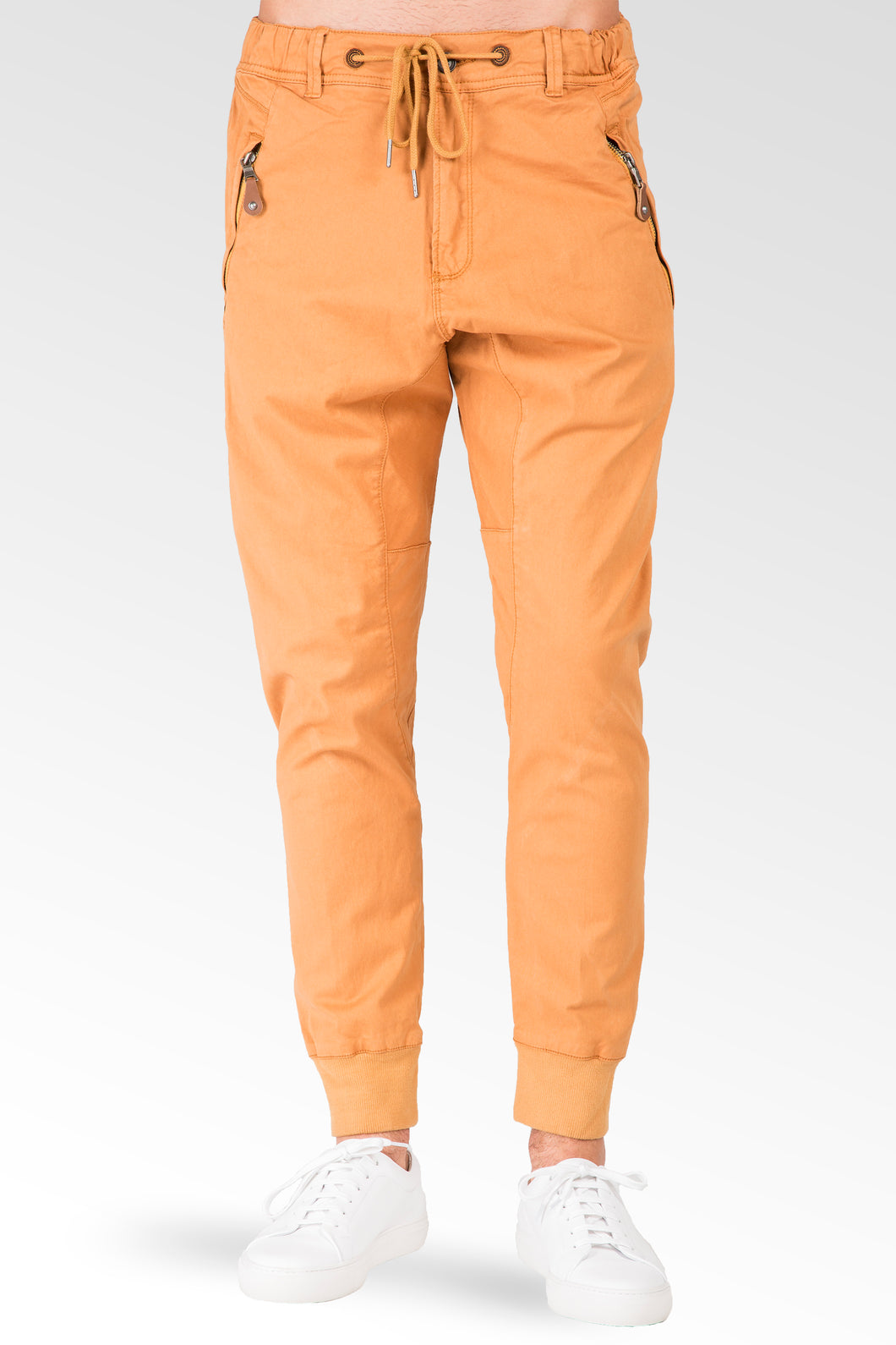 stretch twill jogger pants