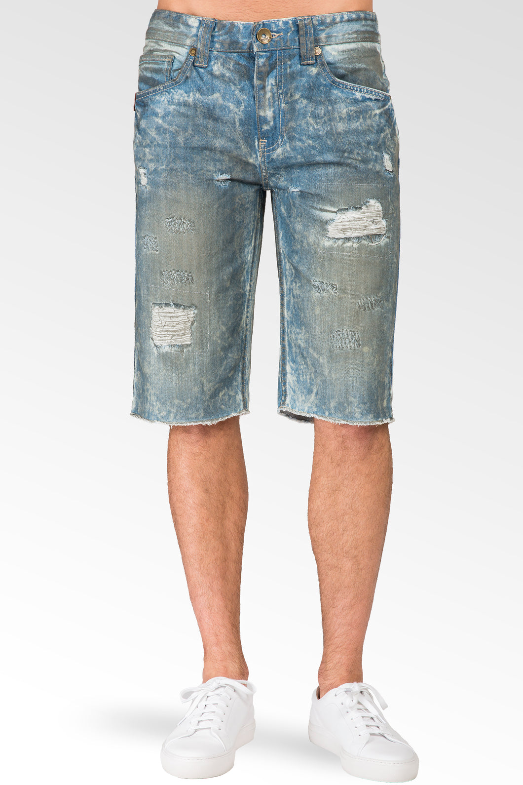 cut off denim shorts mens