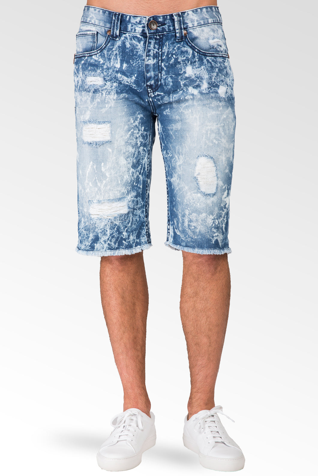 mens cut off denim shorts