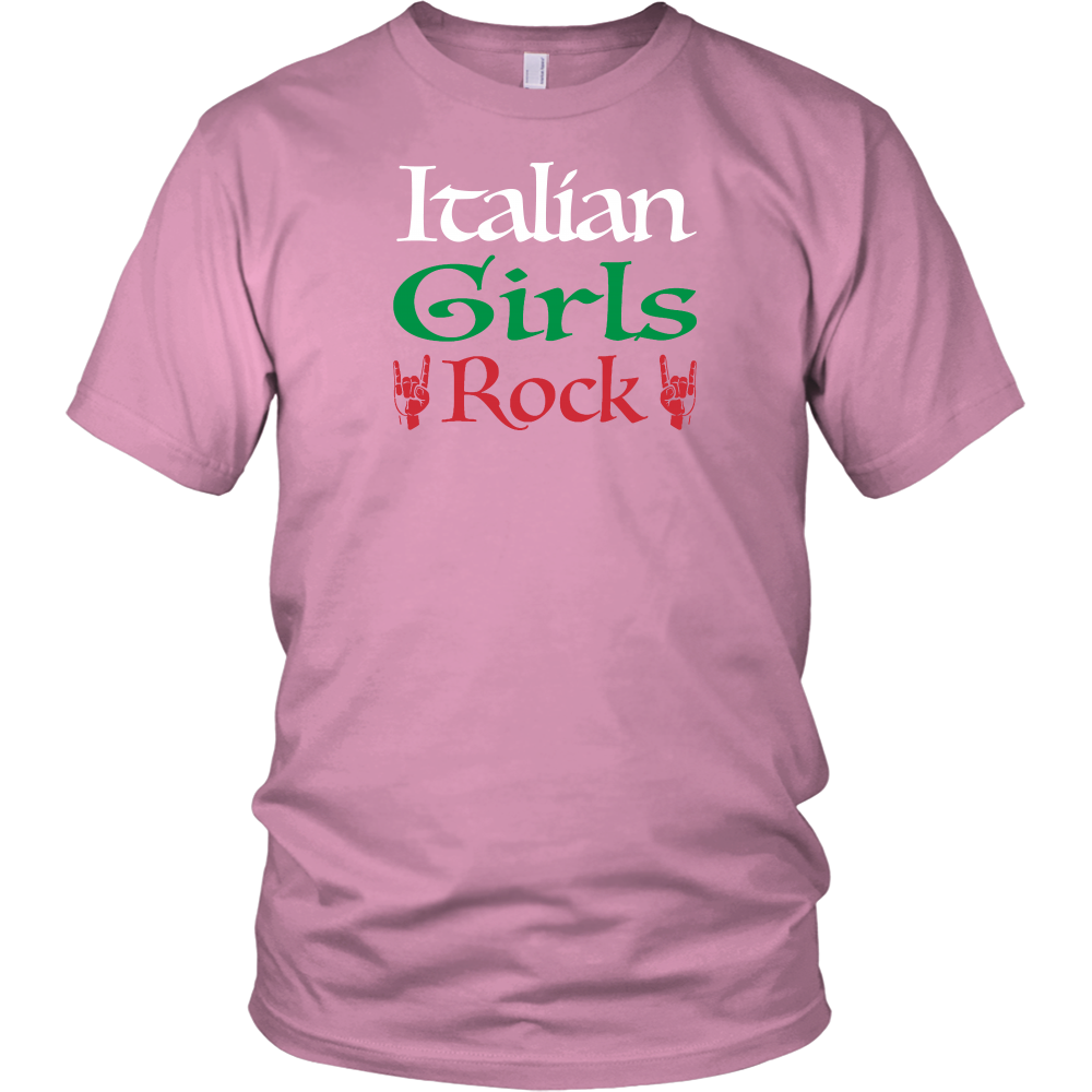 Italian Girls Rock I Shirt P S I Love Italy