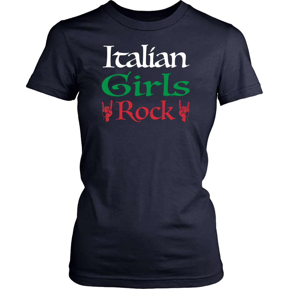 Italian Girls Rock I Shirt P S I Love Italy