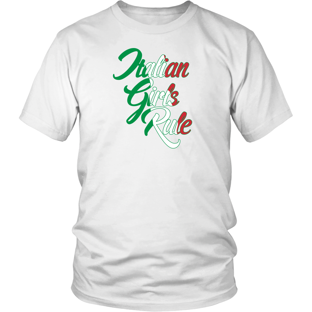 Italian Girls Rule Shirt P S I Love Italy