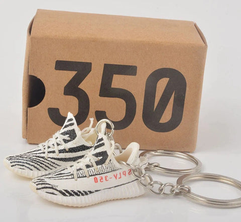 YZY Boost 350 V2 Zebra 3D Keychain – 3D 