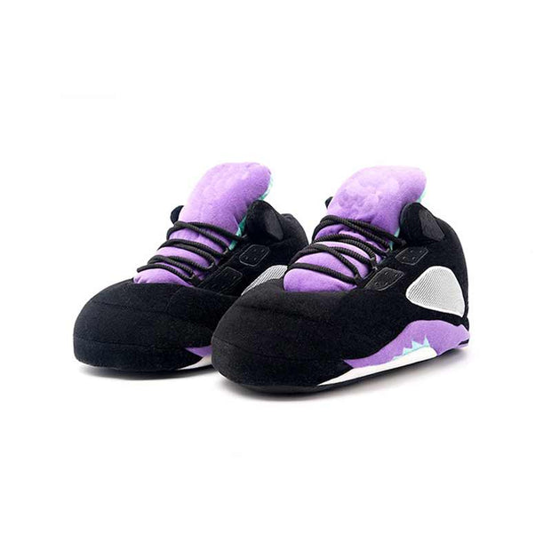 jordan plush sneaker slippers