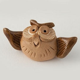 Little Guy-Brown Owl - Random Acts Of Art