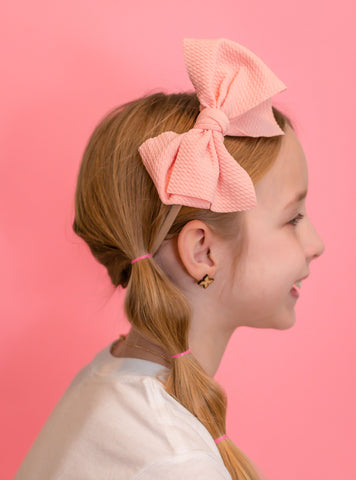 pink bow headband, Tutu Joli