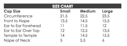 wig size chart