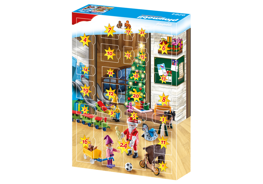 playmobil fabrique du pere noel