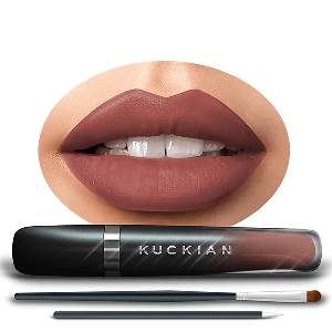mauve lipstick, matte brown lipstick, brown lipstick, long lasting lipstick, kuckian beauty, luxury beauty, brown lipstick matte