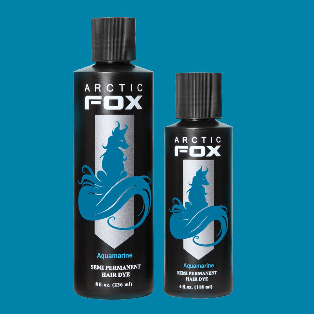 arctic fox hair dye aquamarine