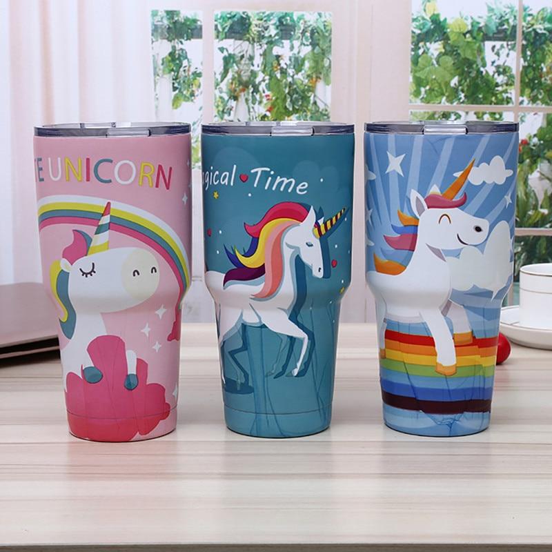 unicorn thermal cup