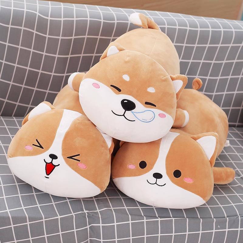 cute dog soft toy