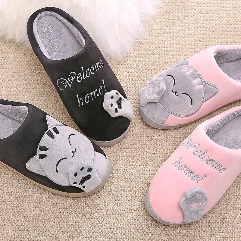 welcome slippers