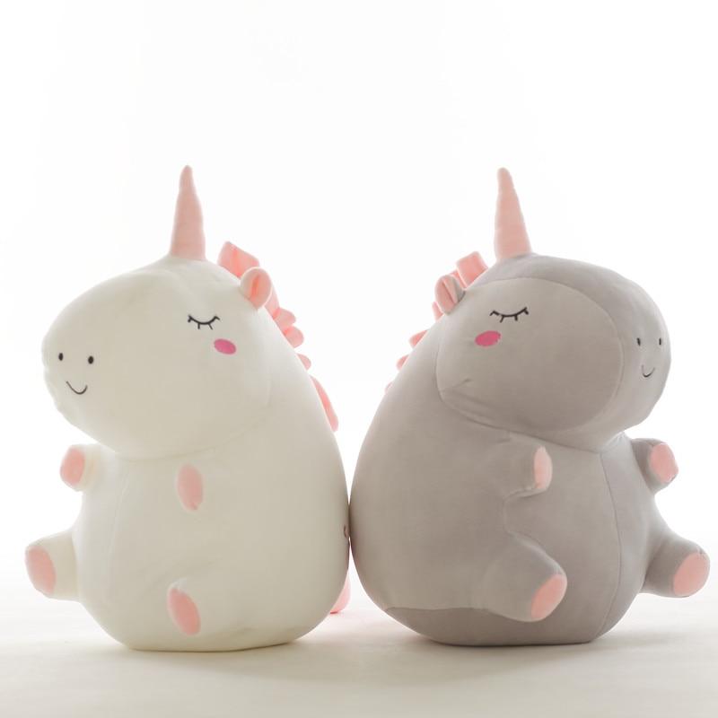 chubby unicorn plush