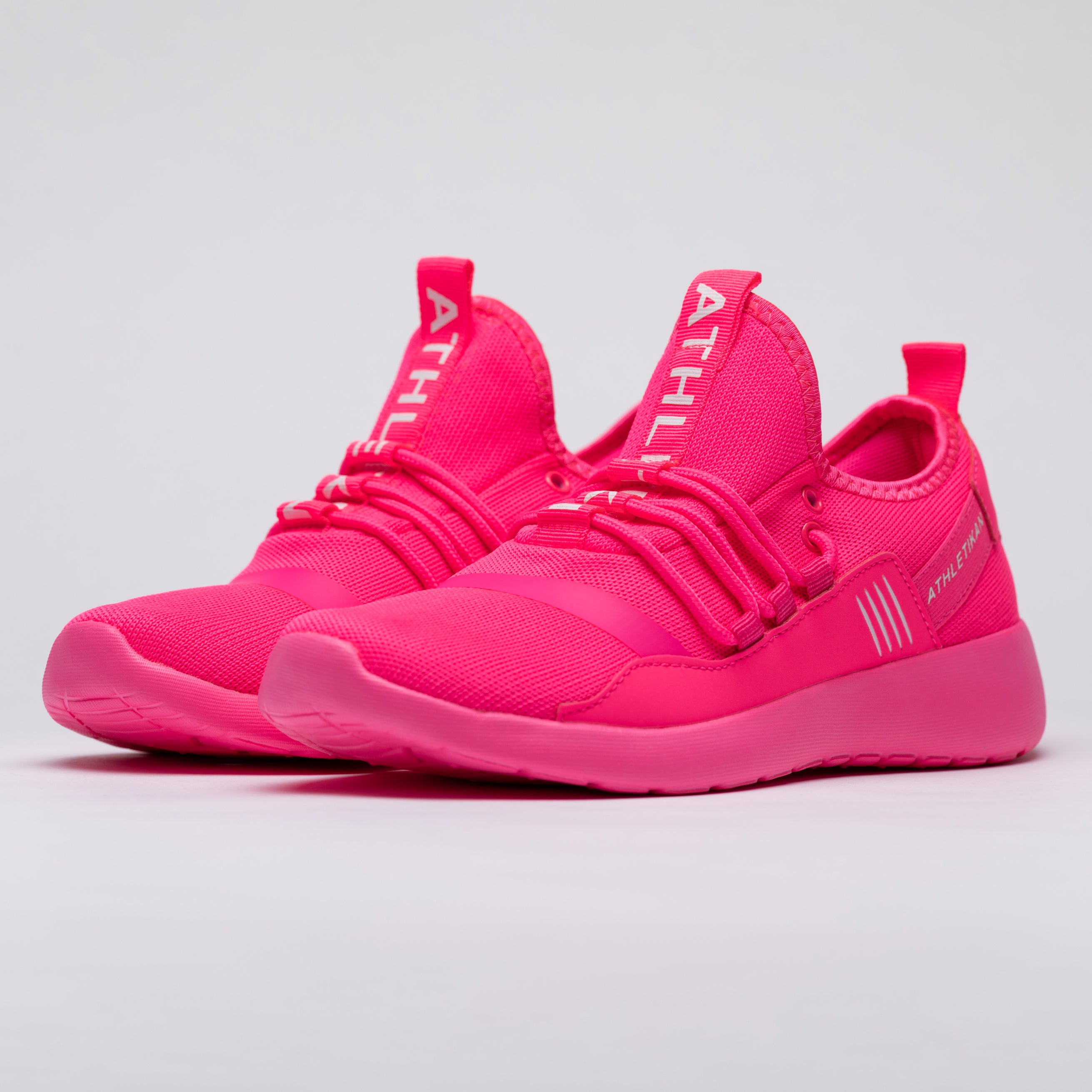 fluro pink nike shoes