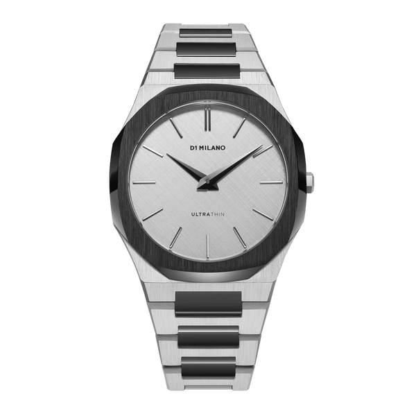 D1 MILANO UTBJ22 Antracite Ultra Thin Bracelet 40mm – Klassy Watches