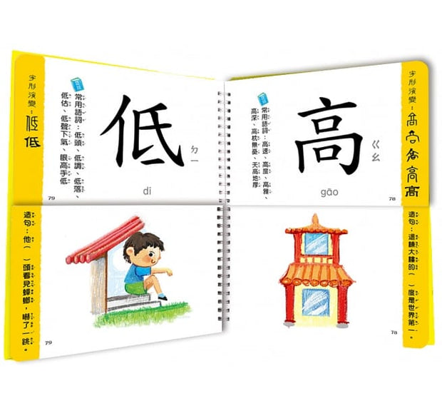 兒童看圖學漢字 這樣認字超好玩 讓孩子看圖認字 運用聯想力 學會100個字 Yo Baby Shop 北美華人親子購物天堂