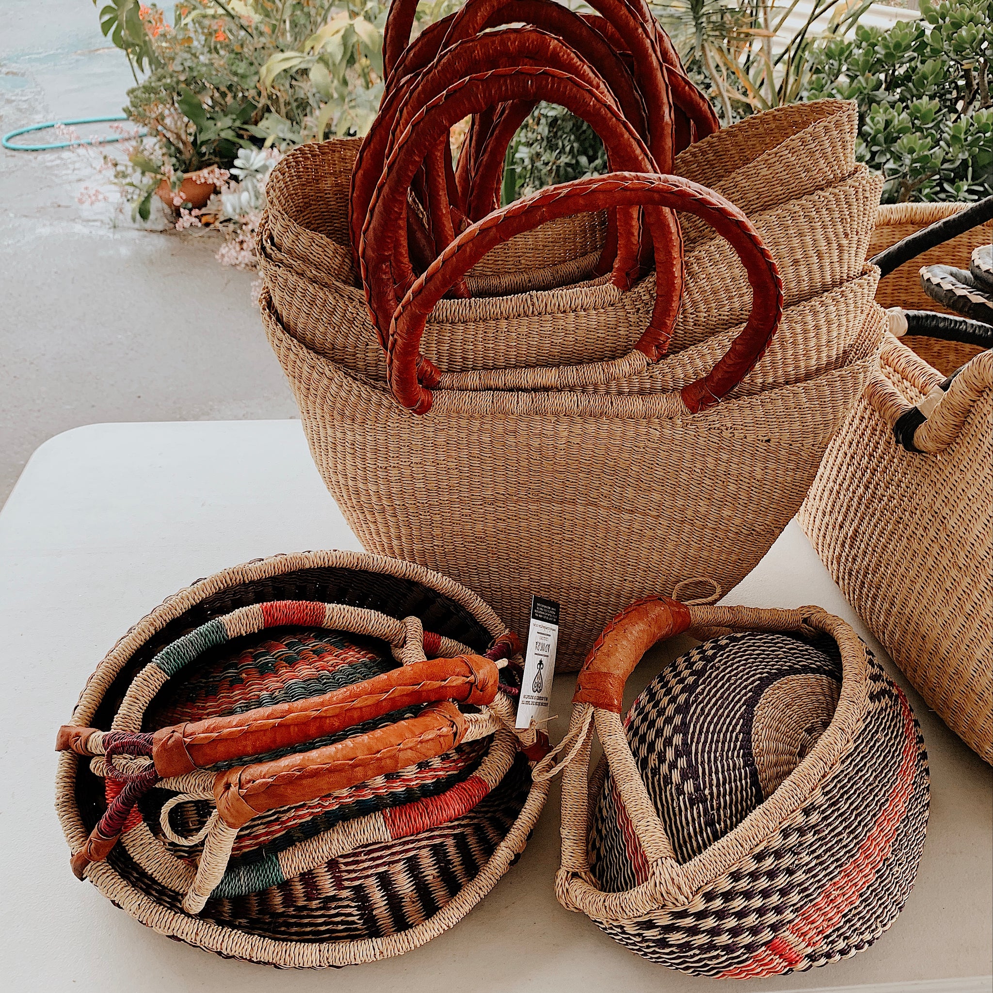 Reshaping Bolga Baskets - A detailed tutorial