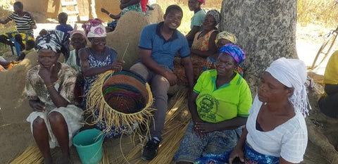 Real Bolga Baskets made in Ghana with a fair trade wage