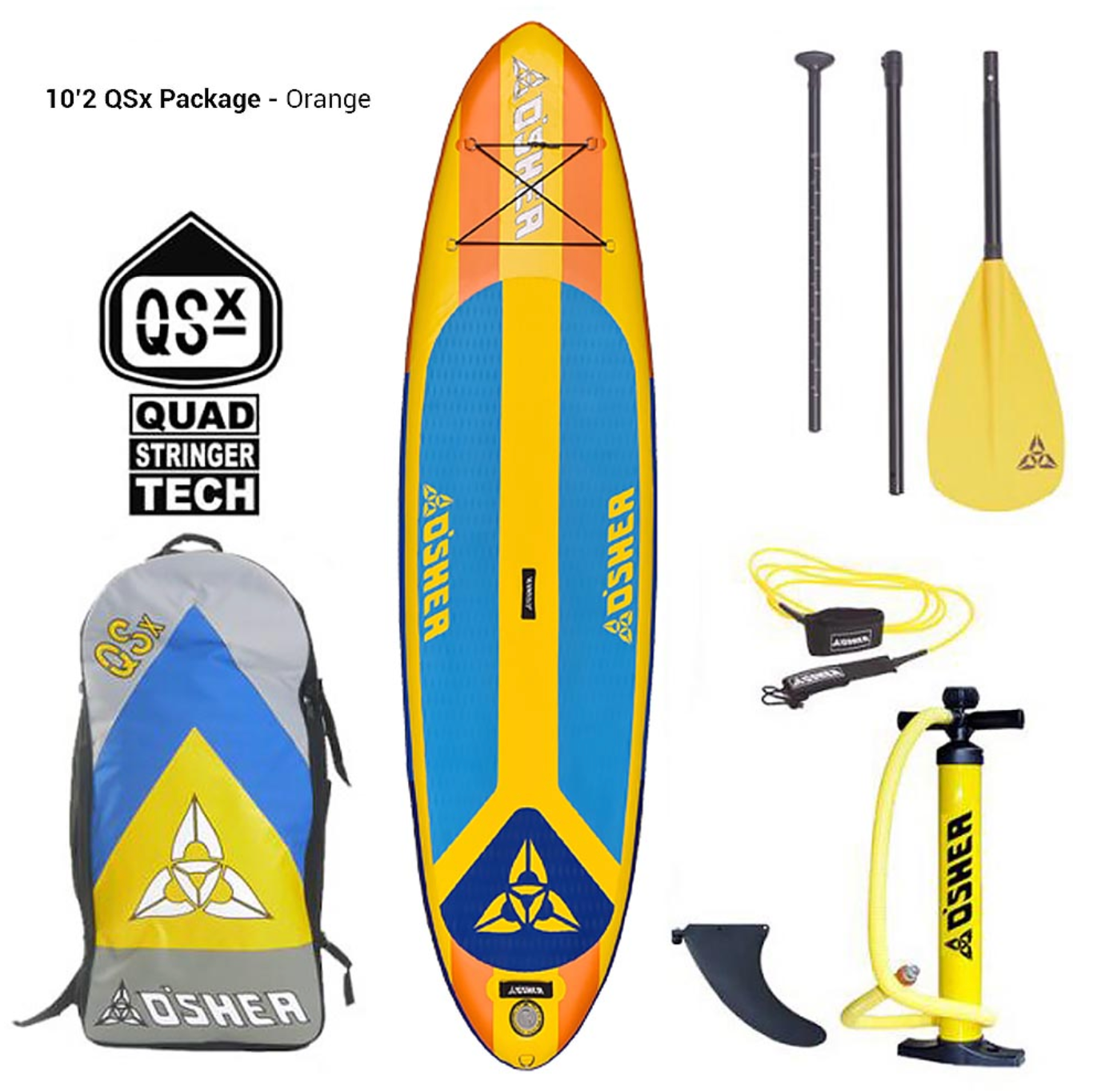 Tiki 10'6 Stowaway Classic Inflatable SUP + Accessories