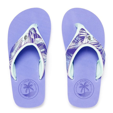 girls animal flip flops