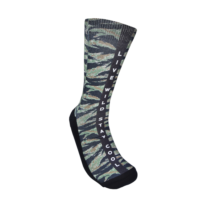 camo athletic socks