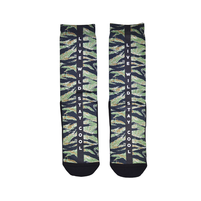 camo athletic socks