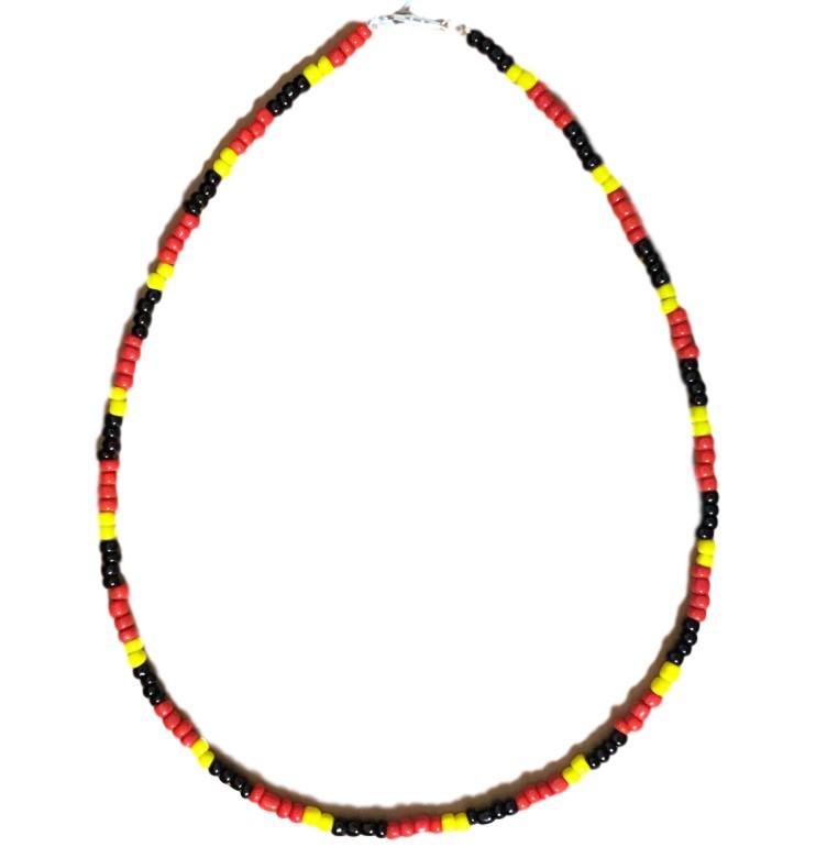 aboriginal bead necklace