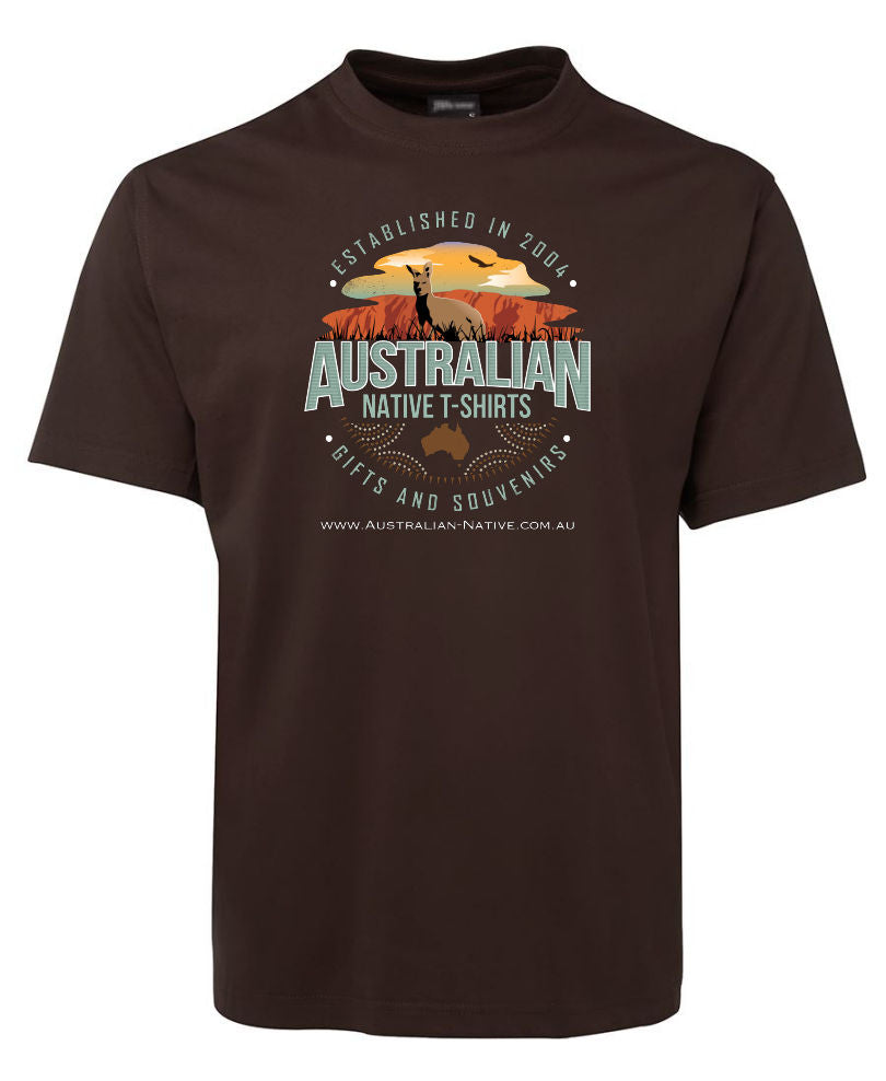 Australian Native T-Shirts Retro Logo Adults T-Shirt (Various Colours ...