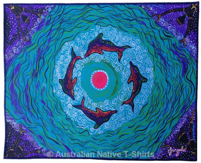 aboriginal art dolphin