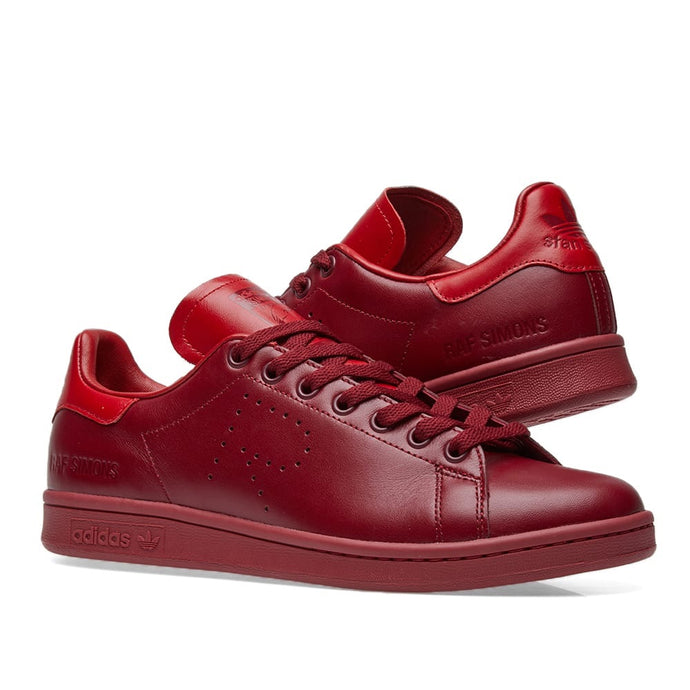 raf simons adidas burgundy