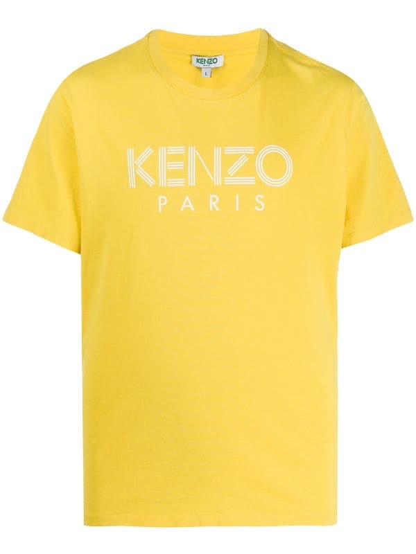 kenzo yellow t shirt