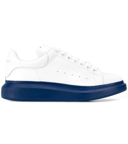 navy blue alexander mcqueen sneakers