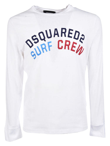 dsquared2 surf crew sweatshirt