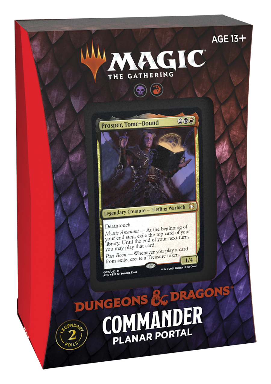 mtg forgotten realms commander decks