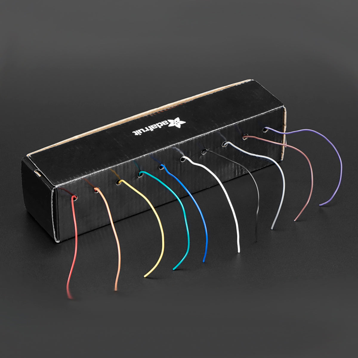 Adafruit Hook-up Wire Spool Set - 22AWG Stranded-Core - 10 x 25ft