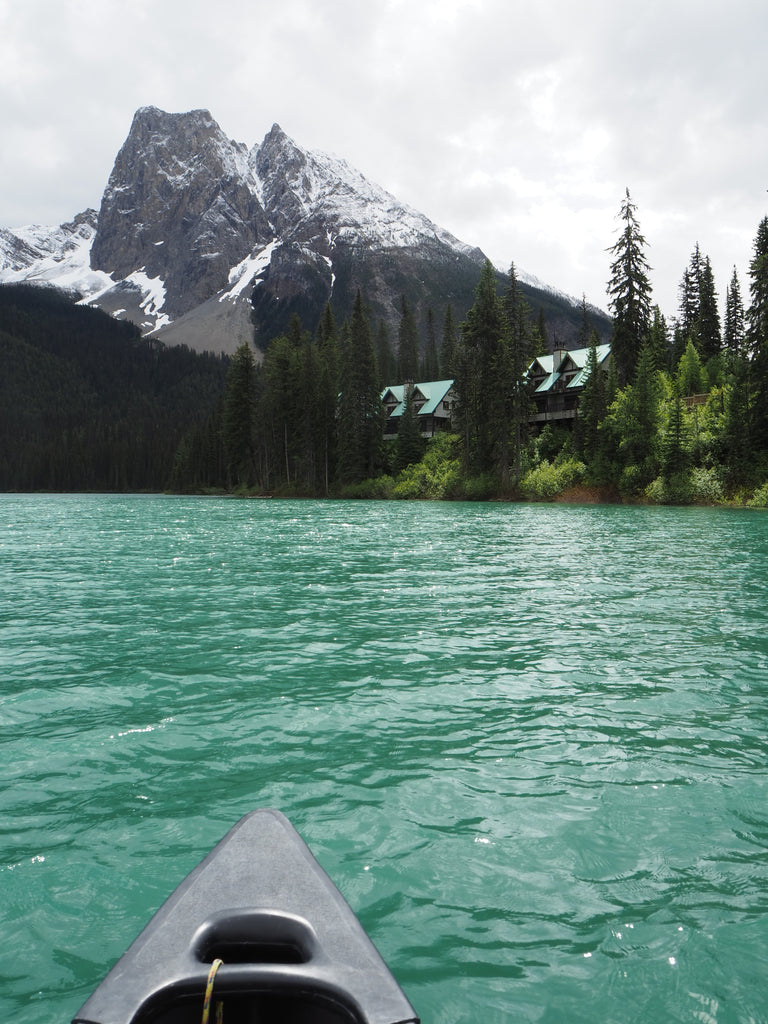 Canoeing at Emerald Lake