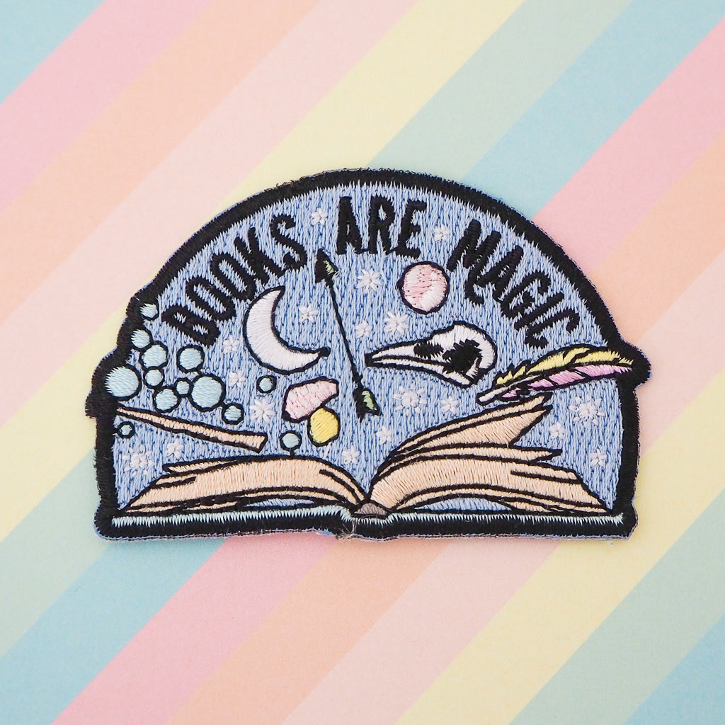 Book says. Принт books are Magic. Patches from Warp.