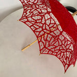 THE LACE UMBRELLA RED - SAMPLE
