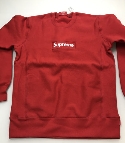 supreme red on red box logo